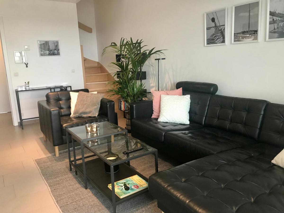 Appartement Cousteau - Terras, Zeezicht, Marina Остенде Екстериор снимка