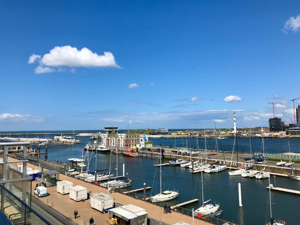 Appartement Cousteau - Terras, Zeezicht, Marina Остенде Екстериор снимка